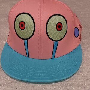 Spongebob Squarepants Gary the Snail all over colorful snapback hat cap Viacom